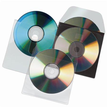Vrecko na CD, s otvorom, samolepiace, 127x127 mm, 3L
