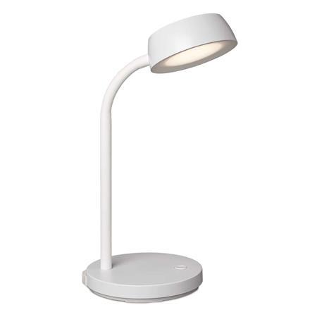 Stolová lampa, LED, MAUL "Abby", biela 1