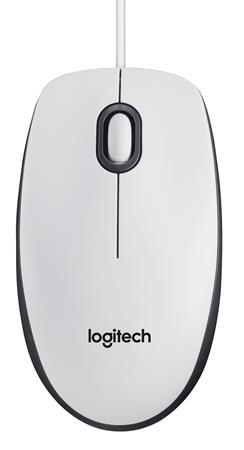 LOGITECH Optická myš "M100", biela