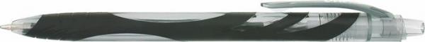 Guľôčkové pero, 0,27 mm, stláčací mechanizmus, ZEBRA "OLA", čierna