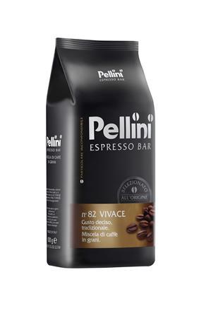 Káva, pražená, zrnková, 1000 g, PELLINI "Vivace"