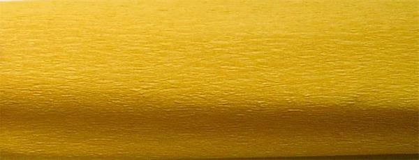 Krepový papier, 50x200 cm, VICTORIA, žlto zlatá