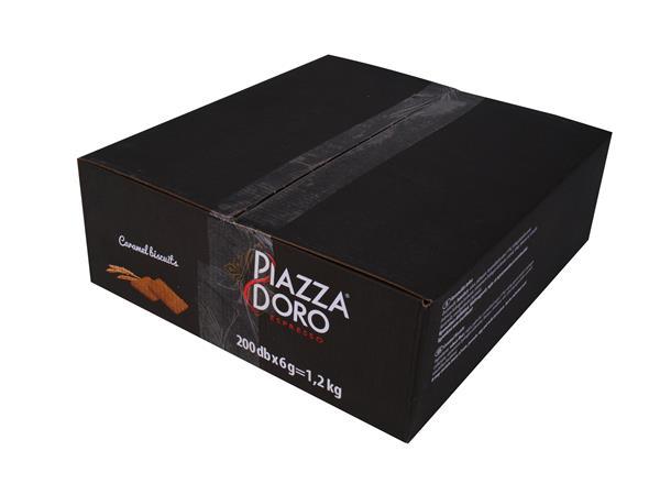 . Sušienky, v škatuli, 200 ks, "Piazza d`Oro", karamel