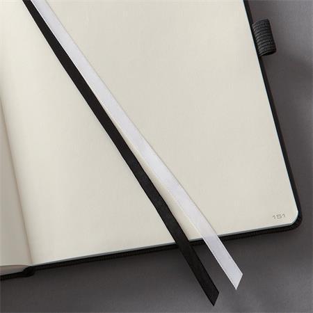 Zápisník, A5, čistý, 97 strán, tvrdá obálka, SIGEL "Conceptum", čierna