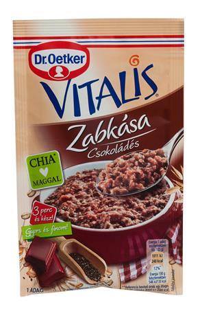 DR OETKER Ovsená kaša, 60 g, DR. OETKER, "Vitalis", čokoládová