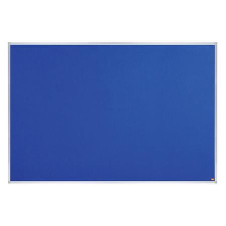 Odkazová tabuľa, hliníkový rám, 180x120 cm, NOBO "Essential", modrá