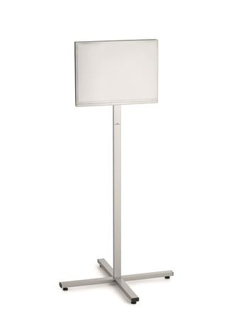 Podlahový stojan, vonkajší, A3, DURABLE „INFO STAND“, antracitovo sivý 2