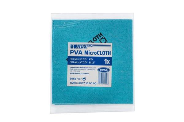Čistiaca utierka, univerzálna, 40x34 cm, BONUS "MicroCLOTH", modrá 1