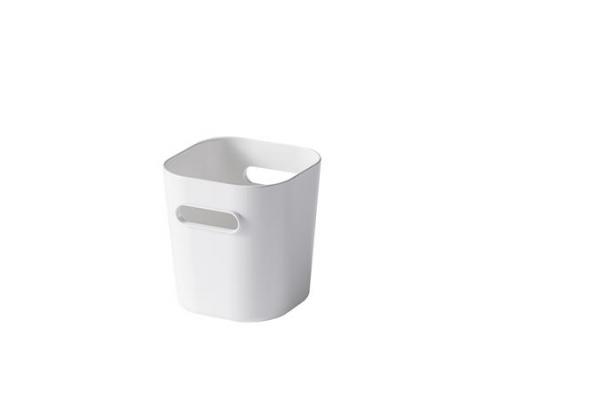 Úložný box, plastový, 0,6 l, SMARTSTORE "Compact Mini", biely
