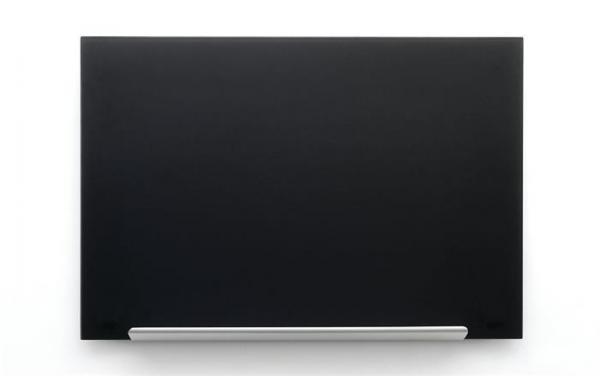 Magnetická sklenená tabuľa, 105,3x188,3 cm, NOBO  "Impression Pro", čierna