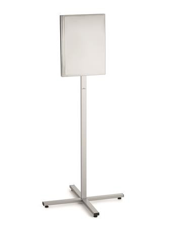 Podlahový stojan, vonkajší, A3, DURABLE „INFO STAND“, antracitovo sivý 1