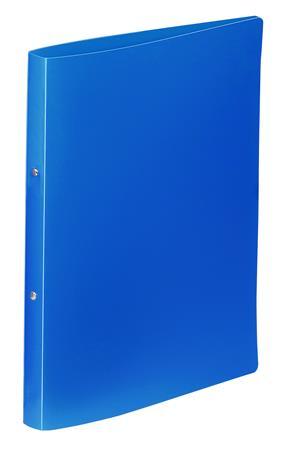 Krúžkový šanón, 2 krúžky, 25 mm, A4, PP, VIQUEL "Essentiel", modrá