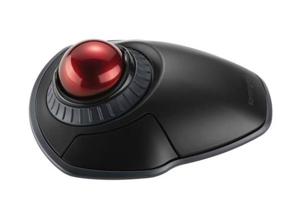 Myš, bezdrôtová, optická, trackball, KENSINGTON "Orbit"