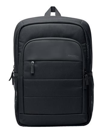 Batoh na notebook, 14", z recyklovaného materiálu, KENSINGTON "EQ Backpack", čierna 1