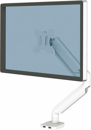 Držiak na monitor pre jeden monitor, FELLOWES „Platinum Series™ Single“, biely 2