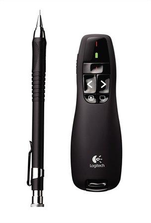 Diaľkový ovládač k projektorom, s laserovým pointerom, bezdrôtový, LOGITECH "R400" 2