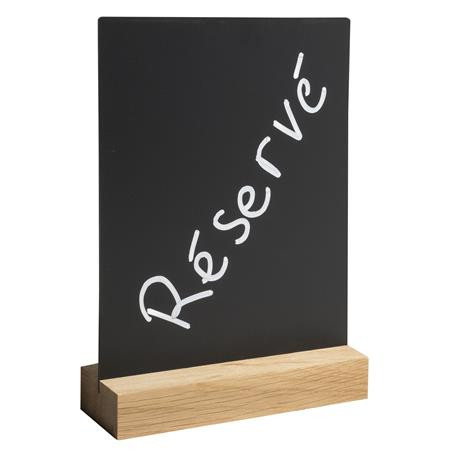 EXACOMPTA Tabuľa popisovateľná kriedou, vertikálna, A5, menu, čierna 3