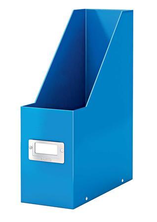 Zakladač, PP/kartón, 95 mm, LEITZ "Click&Store", modrá