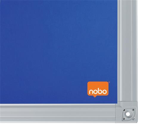 Odkazová tabuľa, hliníkový rám, 60x45 cm, NOBO "Essential", modrá