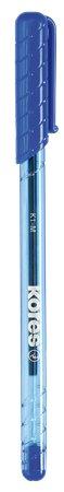 Guľôčkové pero, 1,0 mm, s vrchnákom, KORES "K1-M", modré