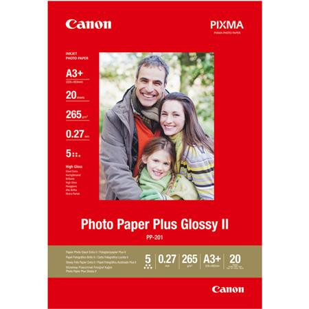 CANON PP-201 fotopapier pre atramentové tlačiarne, formát A3+, gramáž 260 g/m2, extra lesklý, CA