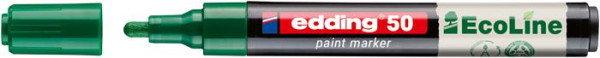 Lakový popisovač, 2-3 mm, EDDING "50", zelený 2
