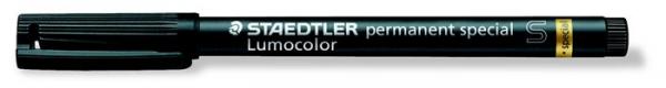 Permanentný popisovač, 0,4 mm, S, STAEDTLER "Lumocolor Special", čierna