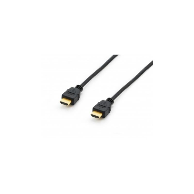 Kábel HDMI 1.4, pozlátený, 3 m, EQUIP
