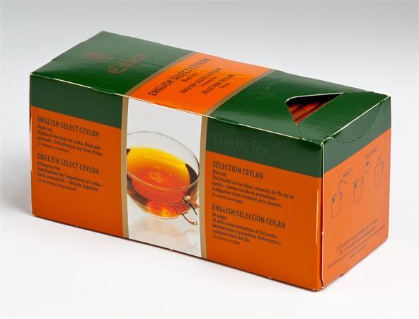 Čierny čaj,  25x1,7g, EILLES "English Select Ceylon"