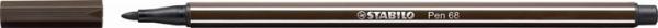 Popisovač, 1 mm, STABILO "Pen 68", kávovo hnedý