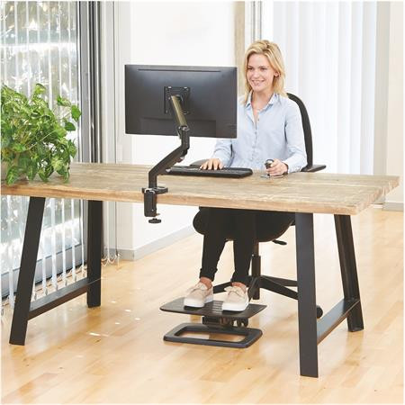 Držiak na monitor pre jeden monitor, FELLOWES „Eppa™ Single“, čierny 3