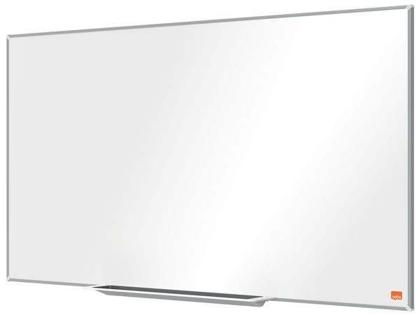 Biela tabuľa, smaltovaná, magnetická, širokouhlá, 40"/89x50cm, hliníkový rám, NOBO "Impres