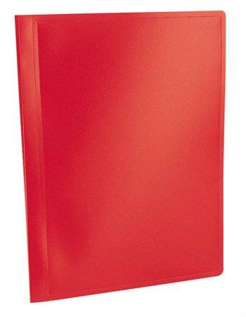 Katalógová kniha, 20 vreciek, A4, VIQUEL "Essentiel", červená