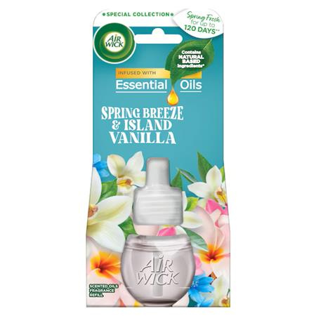 Náplň do osviežovača vzduchu, elektrická, 19 ml, AIR WICK "Life scents", Spring Breeze & I 1