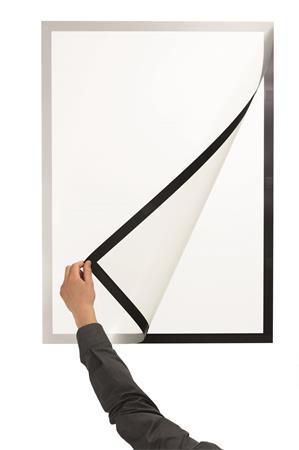 Informačný rám, A1, DURABLE, "DURAFRAME POSTER", strieborná 5