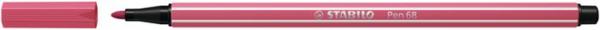 Fixka, 1 mm, STABILO "Pen 68", jahodovo červená