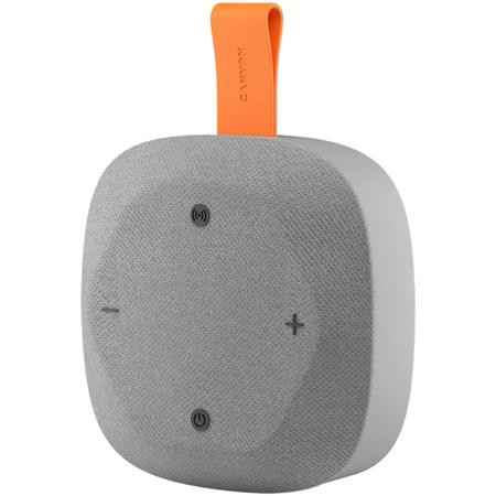 Reproduktor, prenosný, Bluetooth 5.3, CANYON „Hexagon 10“, sivooranžový 1