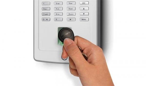 RFID kľúč k UBSCTM dochádzkovým systémom, 25 ks/balenie, SAFESCAN "RF-110", čierny