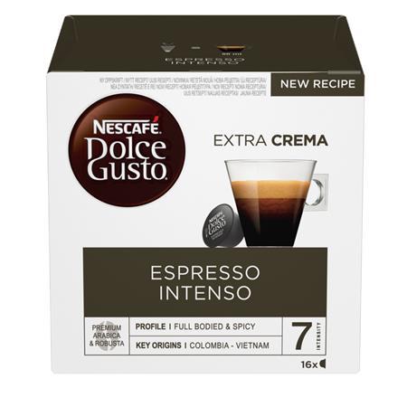 NESCAFE Kávové kapsuly, 16 ks,  NESCAFÉ "Dolce Gusto Espresso Intenso"