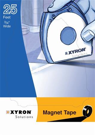 Magnetická páska, samolepiaca, 19 mm x 7 m, s dispenzorom, XYRON