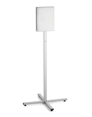 Podlahový stojan, vonkajší, A4, DURABLE „INFO STAND“, antracitovo sivý