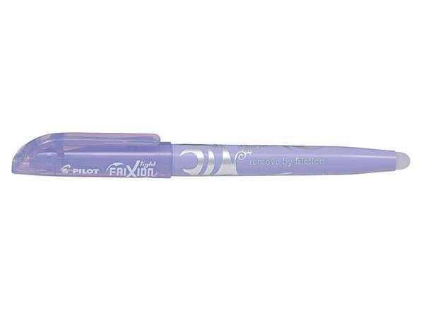 Zvýrazňovač, 1-3,3 mm, zmazateľný, PILOT "Frixion Light Soft", pastelová fialová