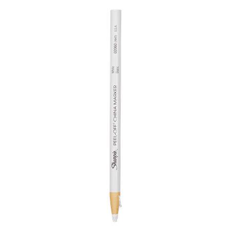 Označovacia ceruzka, 2,0 mm, SHARPIE "Peel-Off China marker", biela
