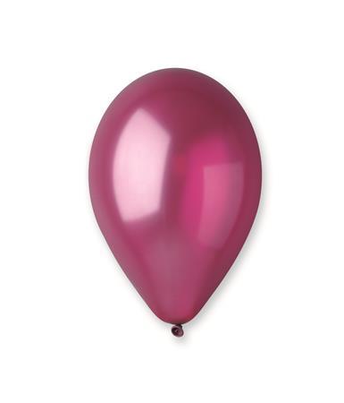 . Balón, 30 cm, perleťový bordový
