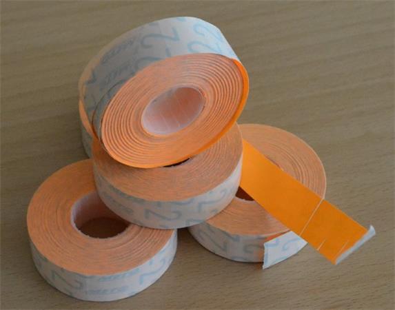 Cenové etikety,19x16 mm, METO, oranžové