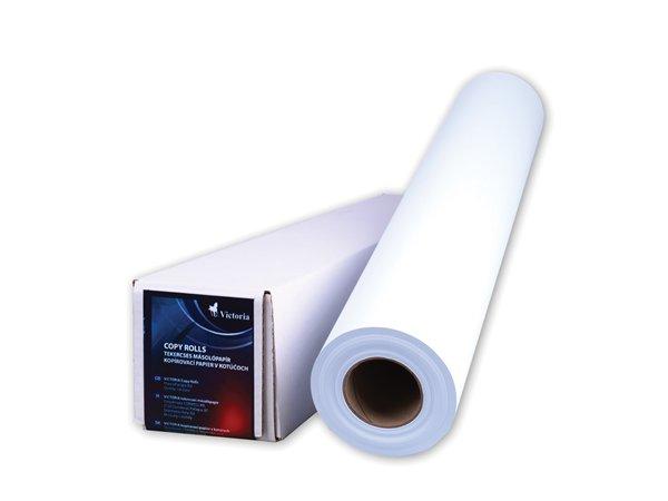 Kopírovací papier, kotúčový, A1, 594 mm x 50 m x 50 mm, 80 g, VICTORIA