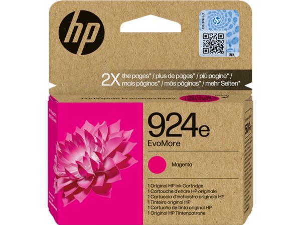 4K0U8NE Atramentová náplň do Officejet Pro 8120e, 8130e tlačiarní, HP 924 EvoMore, magenta