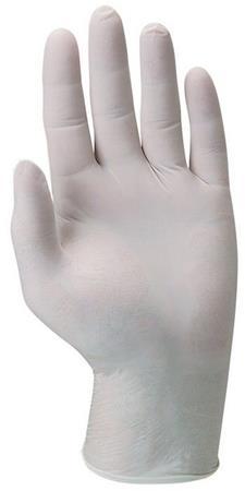 . Ochranné rukavice, jednorazové, latex, veľkosť: XL/12, pudrované