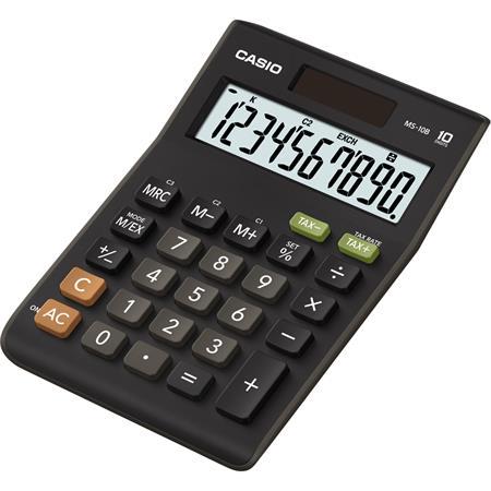 Kalkulačka stolová, 10 miestny displej, CASIO "MS-10B S"