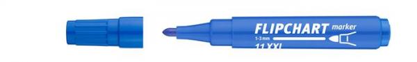 Popisovač na flipchartové tabule, 1-3 mm, kužeľový hrot, ICO "Artip 11 XXL", modrý